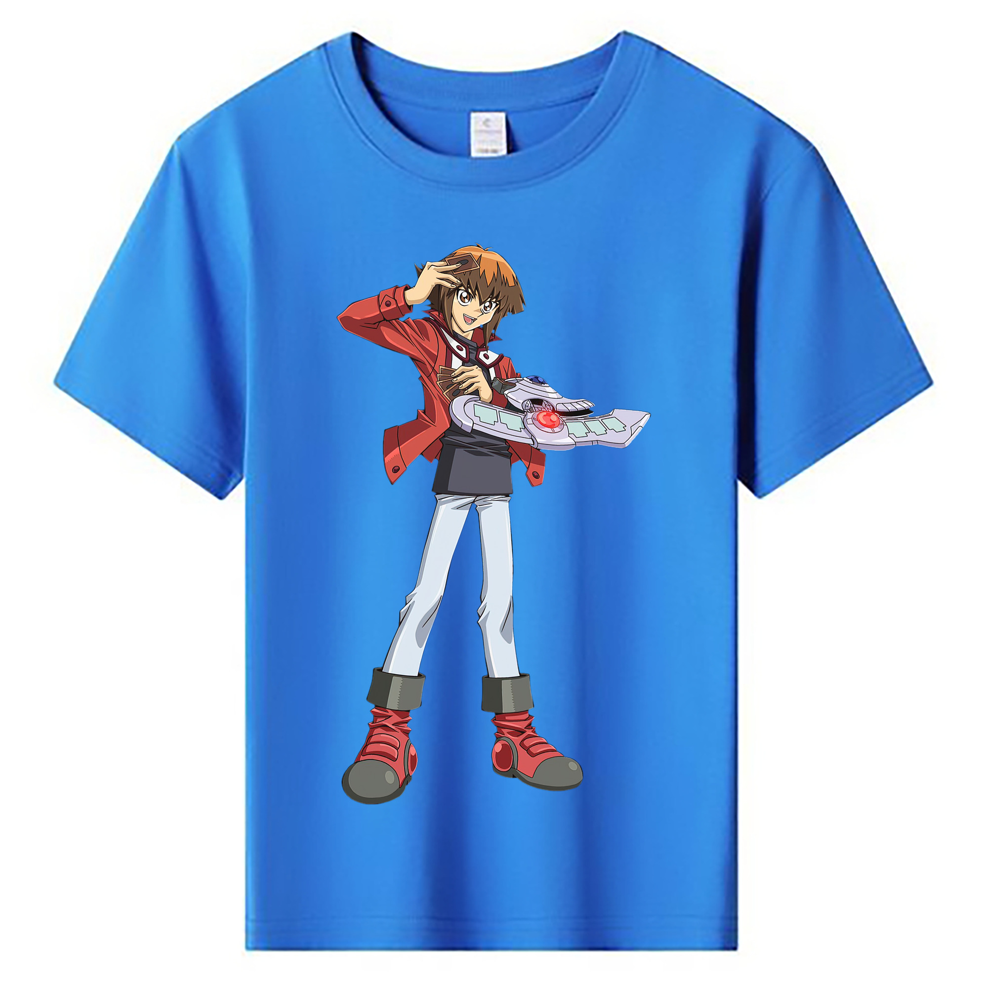 （画像用） 遊☆戯☆王 Yu-Gi-Oh! 綿100％キッズTシャツ（フロントプリント）